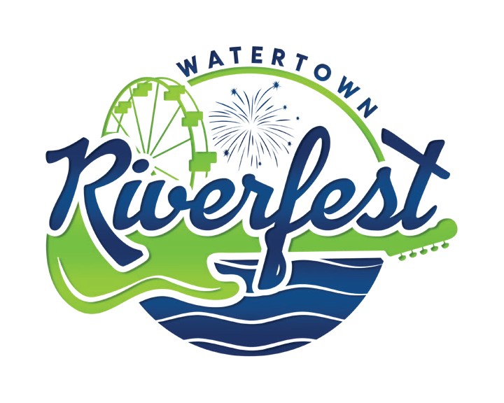 Generation Z 2025 Watertown Riverfest Watertown Riverfest Logo With White 1